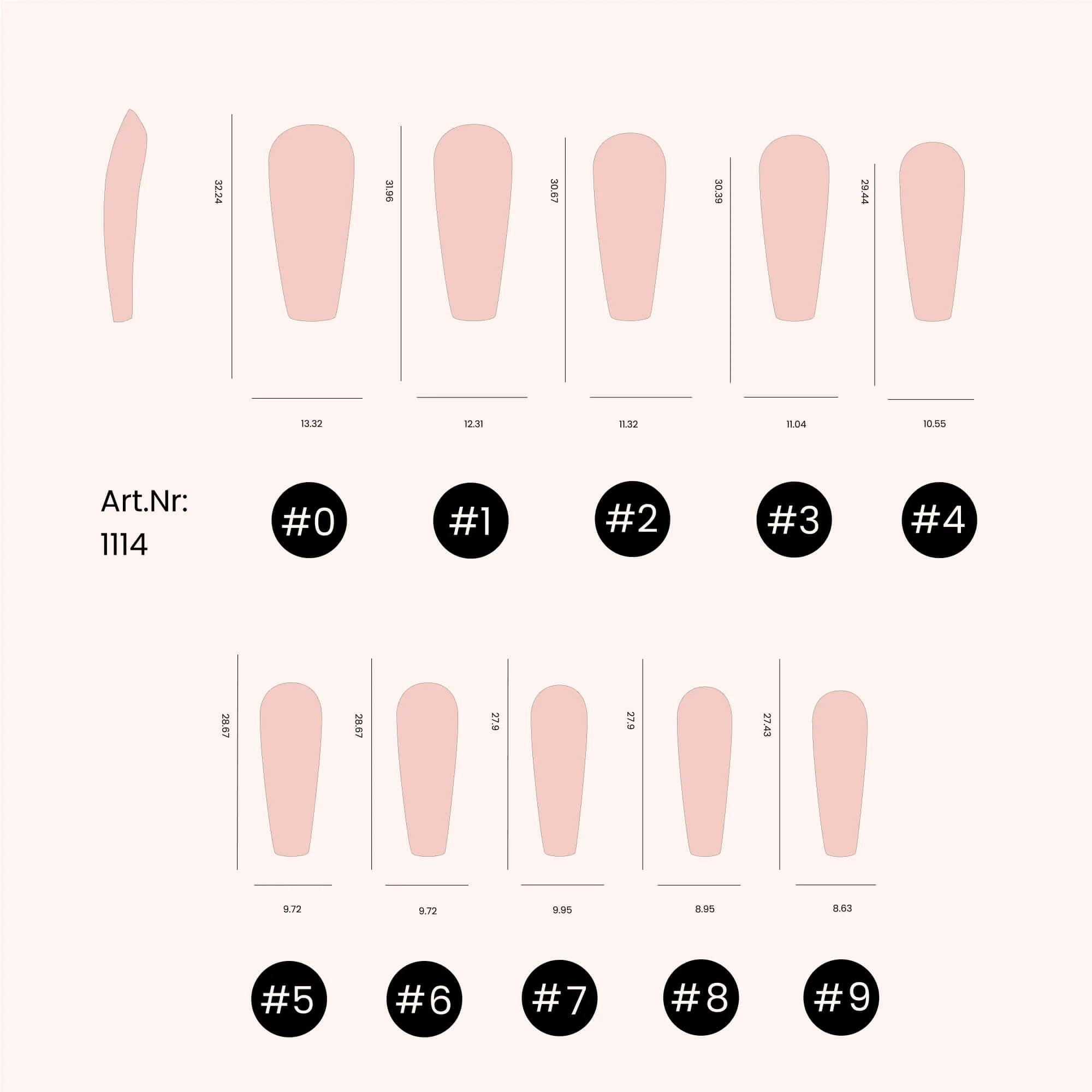 Soft Gel Tips unghie a Ballerina  - Image 4